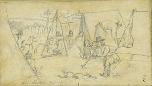 सिउक्स शिविर का पारगमन, 1851